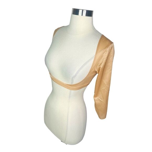 SKIMS Barely There Shapewear Arm Shaper - Size Medium - Clay - Picture 3 of 7